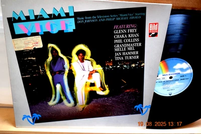 MIAMI VICE SOUNDTRACK MIT PHIL COLLINS JAN HAMMER TINA TURNER CHAKA KHAN TOP NM - Bild 1 von 4