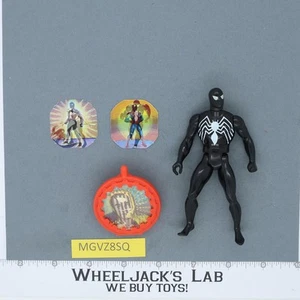 Spiderman w/ Black Costume Secret Wars Marvel Super Heroes Mattel 1984 Vintage - Imagen 1 de 2