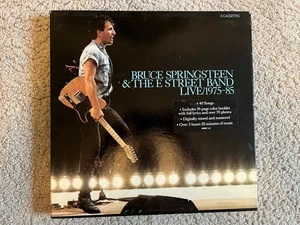 Cassette Box Set - Bruce Springsteen - Live 1975-85 - First Press - Mint Condn - Picture 1 of 11