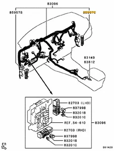 Block Audio Equip Wiring Junction Evo X - Picture 1 of 1