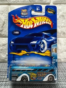 Hot Wheels Work Crewsers 3/10 Bus 2003 #149 Blue - Picture 1 of 4