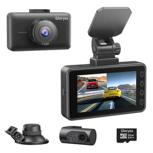 2025 4K Vital Dashcam mit kostenloser 32G SD Karte, Dual Autokamera - Dash Cam Fron... - Bild 1 von 7