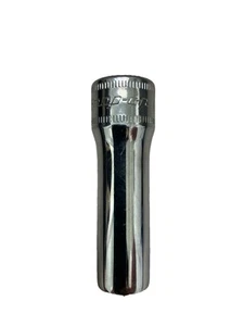 Snap-on Deep 10mm Socket SFSM10 3/8 Flank Dr 6 Point Chrome USA Made - Bild 1 von 5