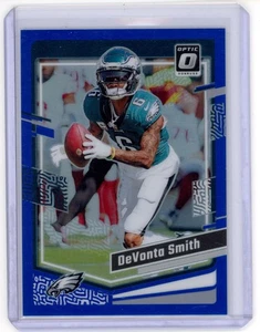 2023 Panini Donruss Optic Blue Prizm /199 Devonta Smith #156 - Picture 1 of 2