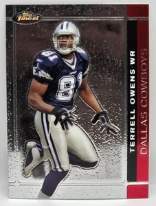 2007 Topps Finest Terrell Owens HOF Base Card (Dallas Cowboys) #60 - Picture 1 of 2