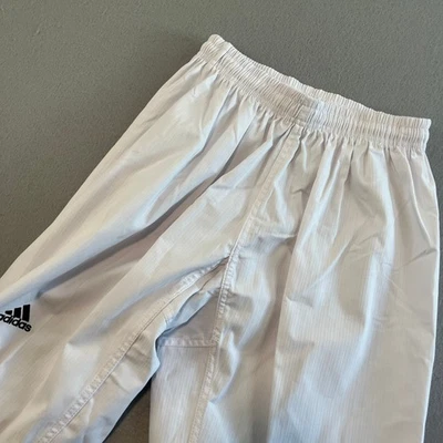 Pantalones Adidas Blanco Taekwondo Artes Marciales Uniforme Pantalones Talla 180 Foto 1 de 4