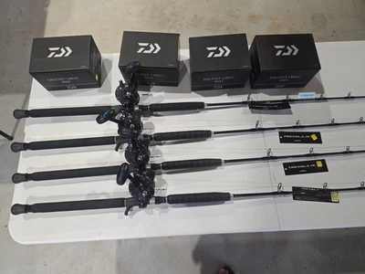 combo caña de pescar y carrete Foto 1 de 4