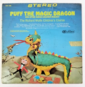 The Richard Wolfe Children's Chorus, Puff The Magic Dragon, LP 1967, CAS-1088 - Imagen 1 de 5