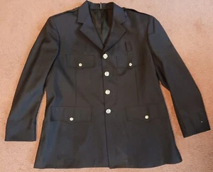 Single Breasted PD Dress Coat, 55% Polyester/45% Wool, Navy, Flying Cross 34891 - Picture 1 of 8