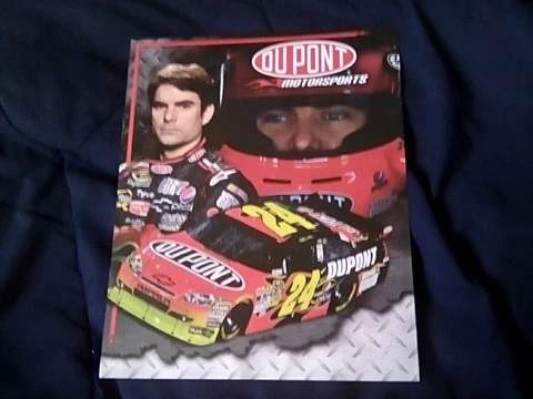 2010 JEFF GORDON #24 DUPONT NASCAR POSTCARD Cover