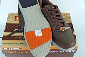 Sketchers Velago Mens Shoes Size 8 Brown - Picture 1 of 5