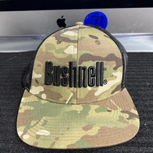 NWT BUSHNELL CAMO WHITE VENTED BASEBALL HAT CAP NEW! CAP AMERICA - Picture 1 of 6