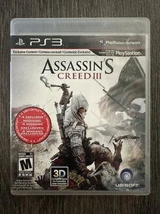 Assassin's Creed III (Sony PlayStation 3, 2012) - Picture 1 of 3