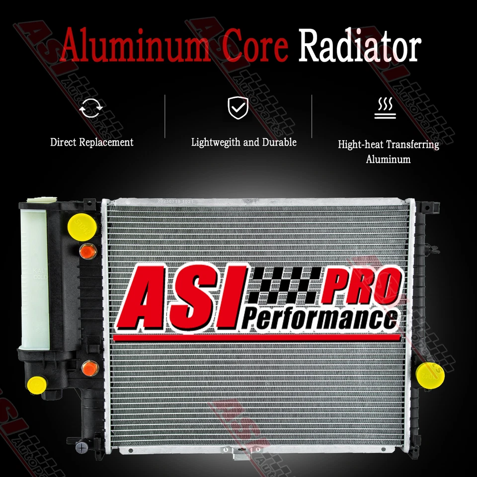 FIT BMW 5 Series E34 E36 E39 520i 525i 1988-1994 Premium Quality RADIATOR - image 1 of 4