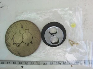 Steel City OD 6" Brass Floor Cover, Used - Picture 1 of 2