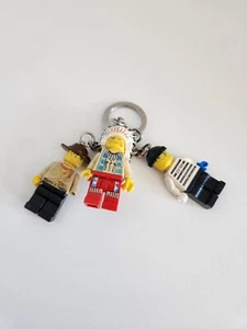 Lego Minifigur Schlüsselanhänger Western Wild West Indianerhäuptling, Gefangener, Western - Bild 1 von 7