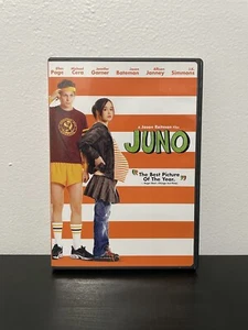 Juno DVD Movie Michael Cera Ellen Page Comedy Romance Y2K Widescreen 2007 - Picture 1 of 4