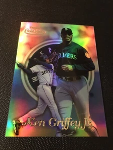 1999 TOPPS GOLD LABEL BASEBALL KEN GRIFFEY JR #100 CLASS 1 MARINERS REFRACTOR - Picture 1 of 2