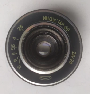 Lens Industar-69 M39 mount 2.8/28mm - Image 1 of 4