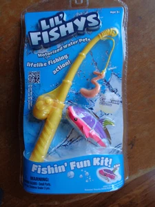 Lil Fishys Motorized Water Pets Pool Bath Toy 2015 Brand New Fishin' Fun Kit - Picture 1 of 4
