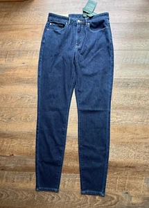 LL Bean bequeme Strick Damen Gr. 10 klassische Röhrenjeans Damen neu mit Etikett - Bild 1 von 13