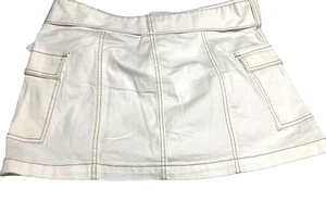 Stevie-Steve Madden-Junior skirt - size L- cream with imperfections - Picture 1 of 4
