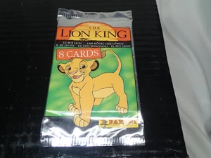 Rare Vintage Panini Disney's The Lion King 8 Card Set Italy Sealed Never Opened - Picture 1 of 6