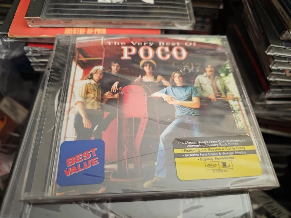 The Very Best of Poco  (CD, Aug-1999, Legacy) NEW SEALED Hype Sticker Foto 1 de 1