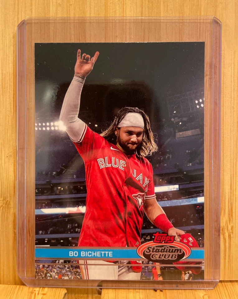 2023 Stadium Club Bo Bichette 1991 Design Variation #78 Blue Jays - Image 1 of 2