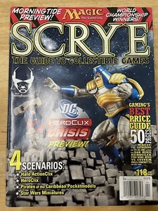SCRYE MAGAZINE APRIL 2008 #118 HEROCLIX CRISIS PREVIEW - Imagen 1 de 6