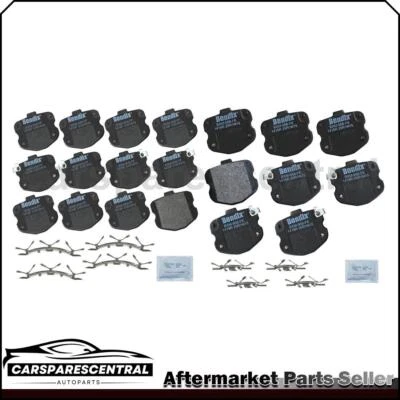 Pastillas de freno delanteras traseras para Chevrolet Corvette Bendix 2010 2011 2012 2013 Foto 1 de 4