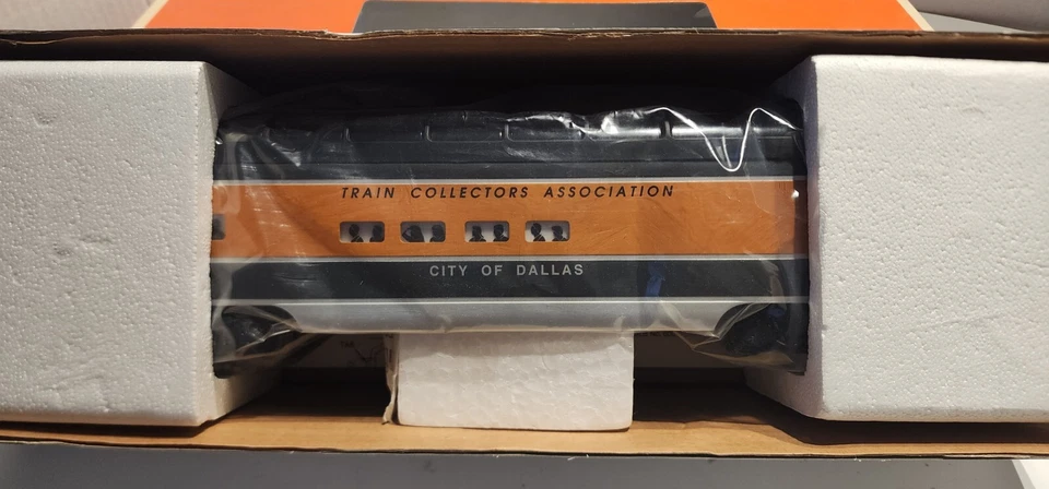 Lionel 6-52085 TCA City of Dallas Aluminum Full Vista Dome 1996 C8