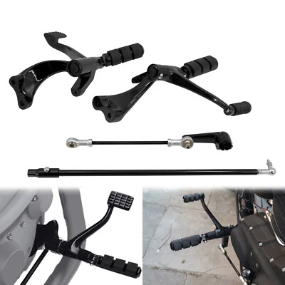 Kit completo de palancas estriberas de control delantero apto para Harley Sportster 2014-2022 Foto 1 de 4