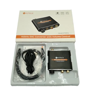 Neoteck 192kHz Digital to Analog Converter DAC Supports Volume Control NTK003s - Picture 1 of 12