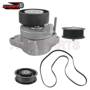 Engine Drive Belt Tensioner & Idler Pulley Serpentine Belt kit For Mercedes-Benz - Picture 1 of 14