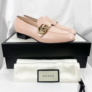 Gucci Marmont GG Double G Logo Loafer Pink EU 36,5 Leder - Bild 1 von 11