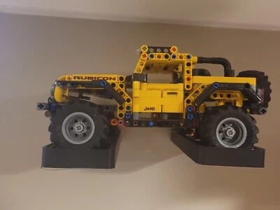 Display Wall Mount for LEGO Technic Jeep Wrangler 42122 ree Shipping - Image 1 of 4