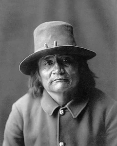 NAVAJO INDIAN POLICEMAN EDWARD S. CURTIS 11x14 GLOSSY PHOTO PRINT - Picture 1 of 1