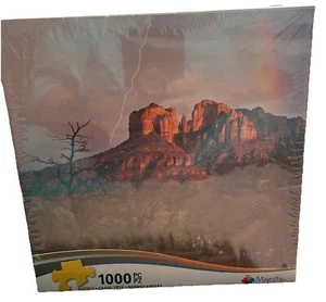 Majestic Puzzles - 1000 Piece Puzzle - Monsoon Madness - NEW - Factory Sealed - Picture 1 of 6