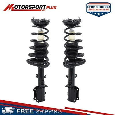 Rear Left & Right Complete Shock Struts For Toyota Corolla Chevrolet Geo Prizm - Image 1 of 4