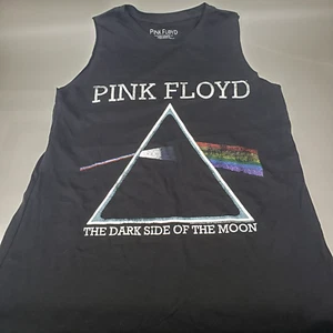 Neu ohne Etikett Pink Floyd The Dark Side of The Moon ärmelloses schwarzes T-Shirt Größe L - Bild 1 von 3