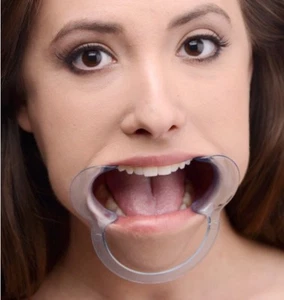 Mouth cheek gag Dentist Nurse Fancy Dress Hotwife Halloween mask Horror BDSM - Picture 1 of 4
