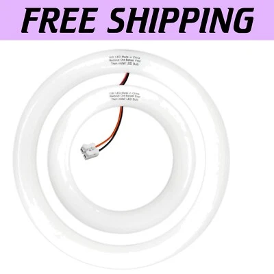 Direct-Wire LED Replacement for FC8T9 & FC12T9 Circline Bulbs, Bypass Required - Image 1 of 4