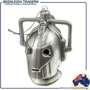 DOCTOR WHO CYBERMAN GLASS CHRISTMAS TREE ORNAMENT BBC Licenced Product New - Picture 1 of 9