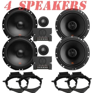 For 2007-2013 Silverado & Sierra CREW CAB JBL 6.5" Component/Coaxial Speakers - Foto 1 di 7