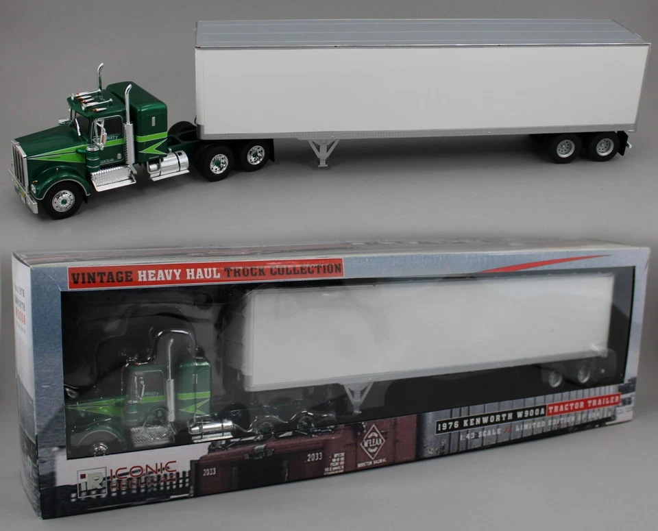 1:43 Iconic Replicas *MOVIN ON* SONNY PRUITT Kenworth W900A Semi Truck *NIB* - Image 1 of 4