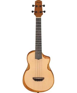 Ibanez AUT10OPN Acoustic Tenor Ukulele - Open Pore Natural w/ Gig Bag - Picture 1 of 3