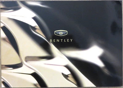 Bentley Continental Azure Prospekt Brochure von 2000, 24 Seiten ENGLISCH - Изображение 1 из 4