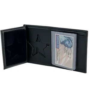 Portafoglio badge da incasso Perfect Fit stile B891 #105 ritaglio badge #34  - Foto 1 di 10