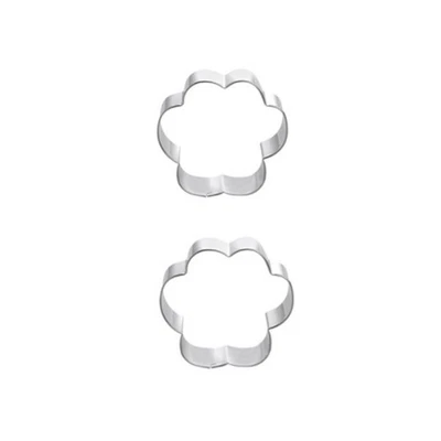 4pcs Hundepfoten Cookie Edelstahl DIY -Kuchenformen Backwerkzeug - Bild 1 von 4